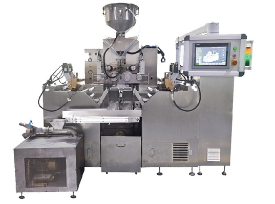 1-7rpm सॉफ्ट कैप्सूल उपकरण SIEMENS1510T या श्नाइडर PLc RGY10-15SF सर्वो नियंत्रण सॉफ्ट कैप्सूल मशीन